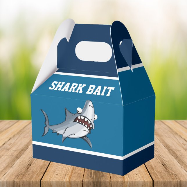 Cute Shark Bait Birthday Party Favour Box (Creator Uploaded)