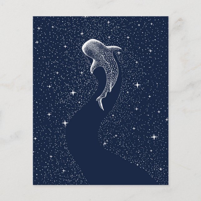 Cute Shark Blanket  | Gift Item | Home Decor  Flyer (Front)