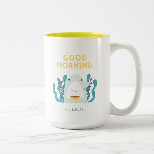 Cute Shark Coffee Mug (Right)