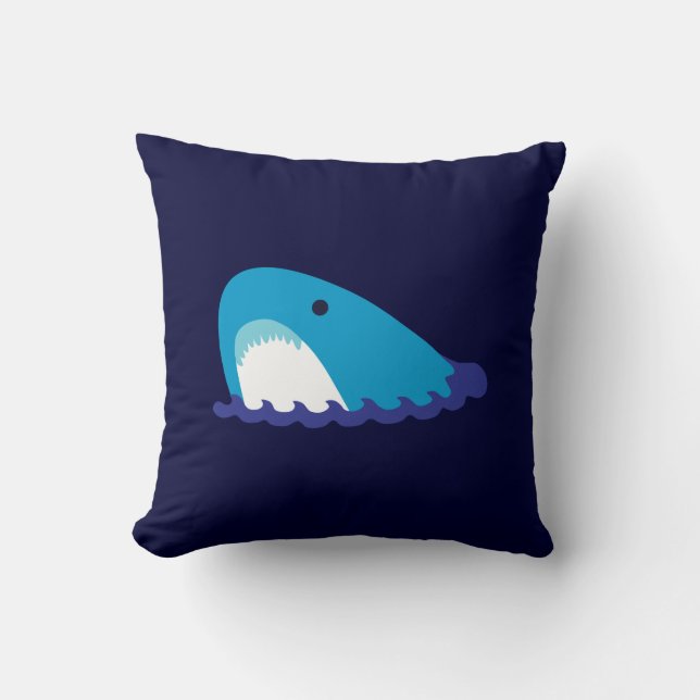 Cute Shark Cushion (Front)