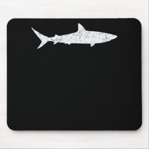Cute Shark Lover Gifts - Funny Shark Gifts Mouse Pad