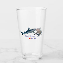 Cute Shark lovers Shot Glass