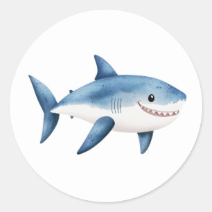 Cute Shark Stickers