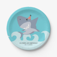 Cute Shark Theme Birthday Party