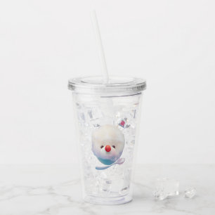 Cute Shaved Ice Dog Acrylic Tumbler