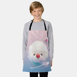 Cute Shaved Ice Dog Apron