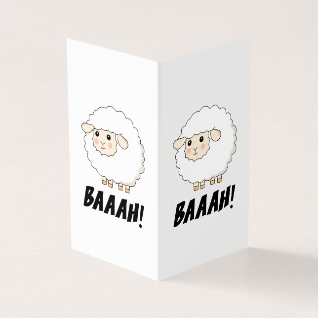 Cute Sheep Baaah (Outside)