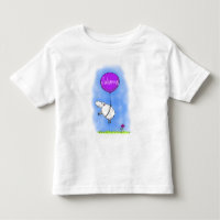 Cute sheep balloon cartoon humour illustration