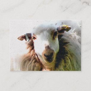 CUTE SHEEP BUSINESS CARD