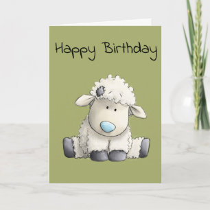 Cute Sheep Card