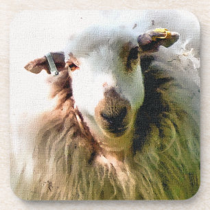 CUTE SHEEP COASTER