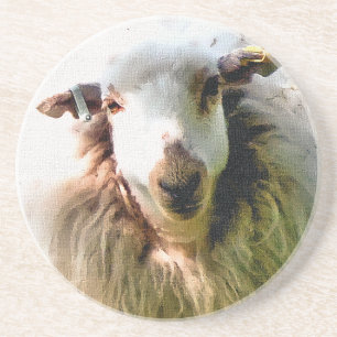 CUTE SHEEP COASTER