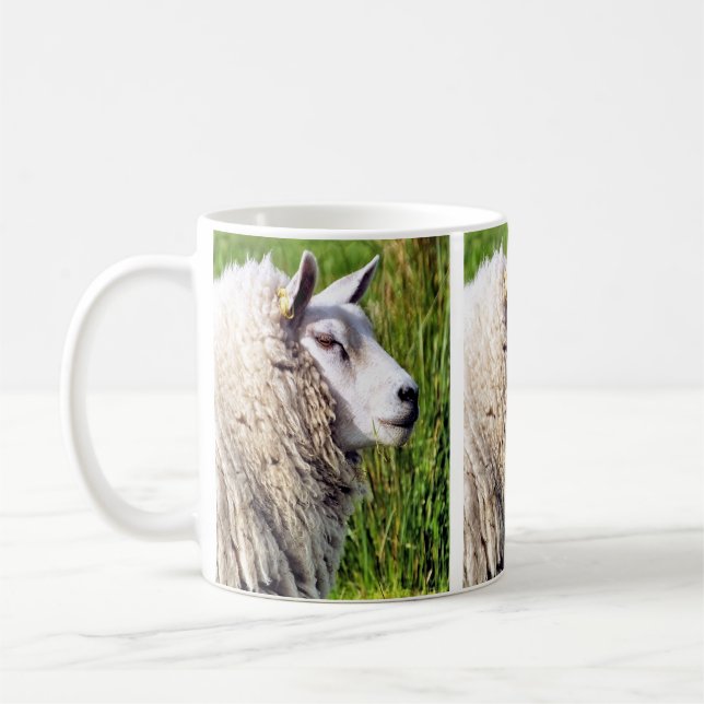 CUTE SHEEP COFFEE MUG (Left)