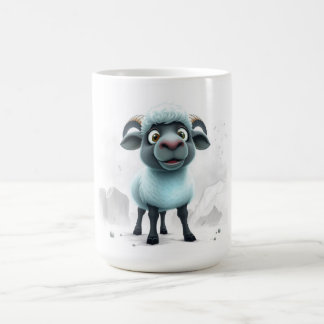 Cute Sheep Cosy Design Coffee Mug