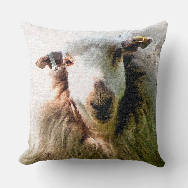 CUTE SHEEP CUSHION (Front)