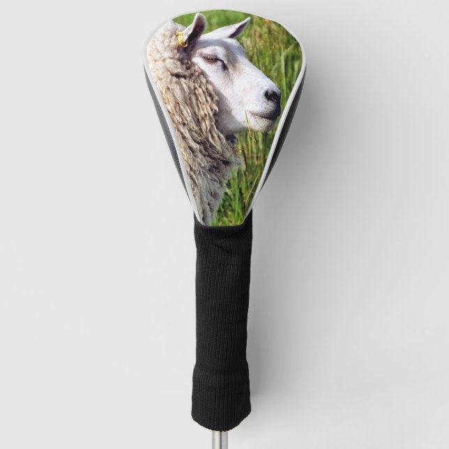 CUTE SHEEP GOLF HEAD COVER (Front)