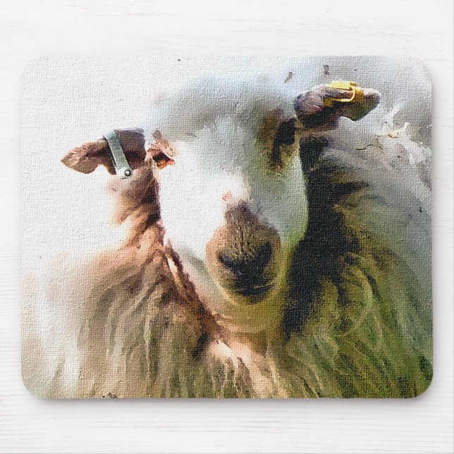 CUTE SHEEP MOUSE PAD (Front)