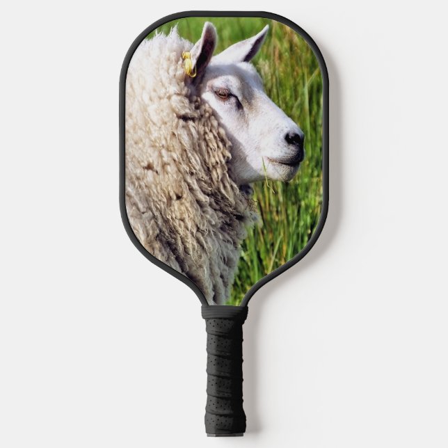 CUTE SHEEP PICKLEBALL PADDLE (Front)