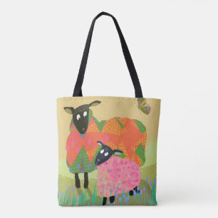 Cute Sheep Tote Bag