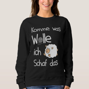 Cute Sheep Women's Sweet Idea Wool Sheep Sweatshirt