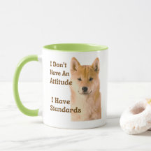 Cute Shiba Inu Dog Attitude and Standards