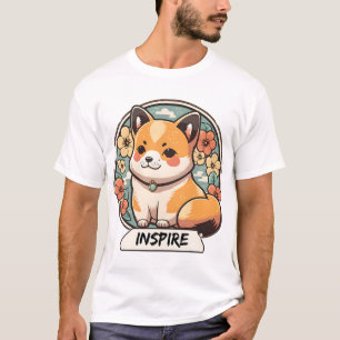 Cute Shiba Inu Pup  T-Shirt
