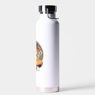 Cute Shiba Inu Pup Water Bottle