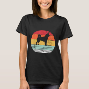 Cute Shiba Inu Retro Style T-Shirt