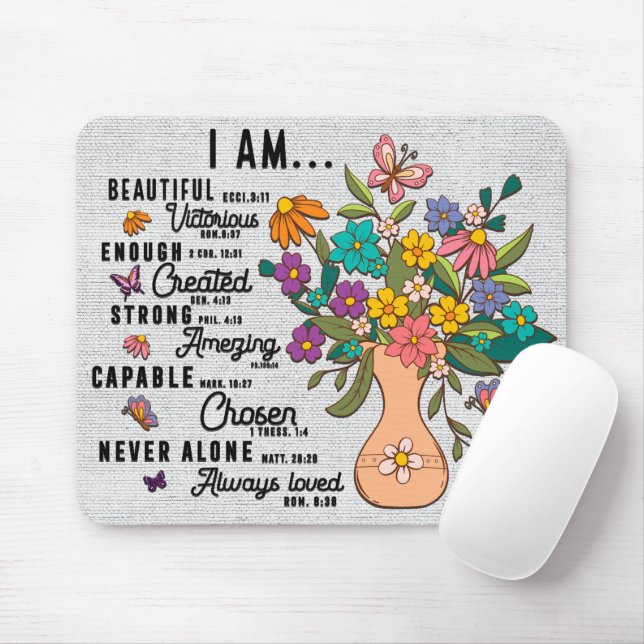 Cute Shih-tzu St. Patrick's Day Mouse Pad (With Mouse)