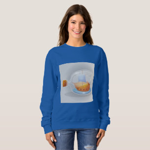 Cute Ship in a Bottle Sweatshirt - Vintage