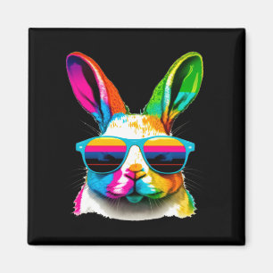 Cute Shirt Easter Bunny Rabbit Sunglasses Magnet