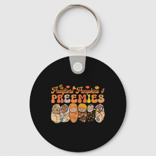 Cute Shirt Pacifiers Pumpkins And Preemies Neonata Key Ring