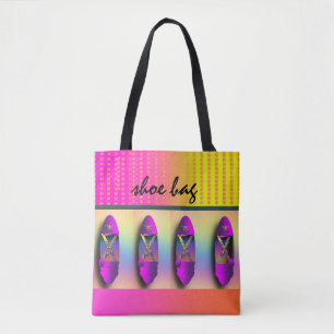 Cute Shoe Bag Tote Bag