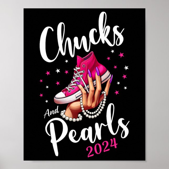 Cute Shoes Kamala Harris 2024 Presidential Electio Poster (Front)
