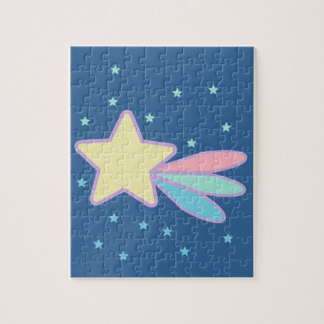 Cute Shooting Star Comet Jigsaw Puzzle (Vertical)