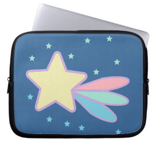 Cute Shooting Star Comet Laptop Sleeve