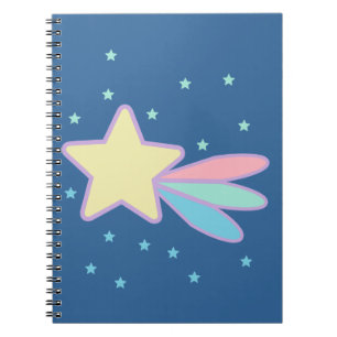 Cute Shooting Star Comet Notebook