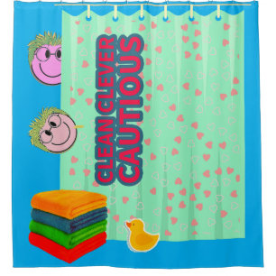 CUTE SHOWER CURTAIN! CURTAIN