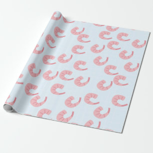 Cute Shrimp Wrapping Paper