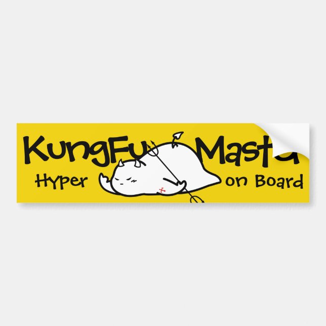 Cute Shy Devil in LOVE Bumper Sticker (Front)