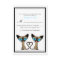 Cute Siamese Cats Tail Heart Wedding RSVP