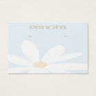 Cute Simple Daisy Floral Earring Display Card