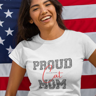 Cute simple design cat mum T-Shirt