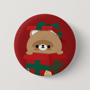 Cute Simple Fun Merry Christmas 6 Cm Round Badge