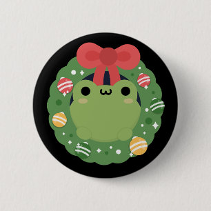Cute Simple Fun Merry Christmas 6 Cm Round Badge