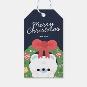 Cute Simple Fun Merry Christmas Gift Tags