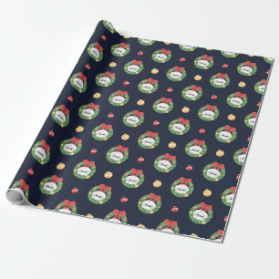 Cute Simple Fun Merry Christmas Wrapping Paper