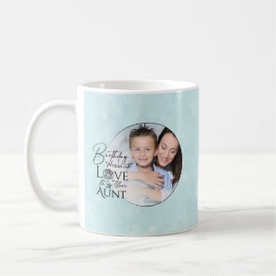 Cute Simple Gifts For Aunts Custom Aunt Birthday Coffee Mug