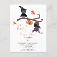 Cute Simple Halloween Bats Child's 2nd Birthday