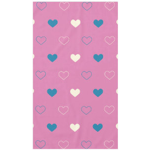 Cute Simple Heart Pattern Tablecloth
